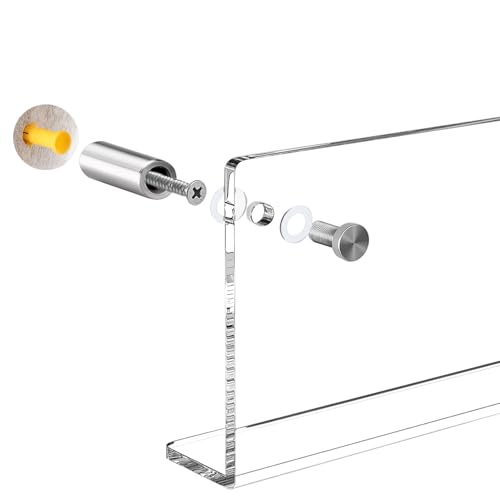 Dewonme Acryl Zeitschriftenregal,3er-Set,Kinderbuchregal aus Acryl, Länge 30 cm,Transparentes,Wandmontiert,Bücherregal,für Kinderzimmer,Wohnzimmer,Schlafzimmer