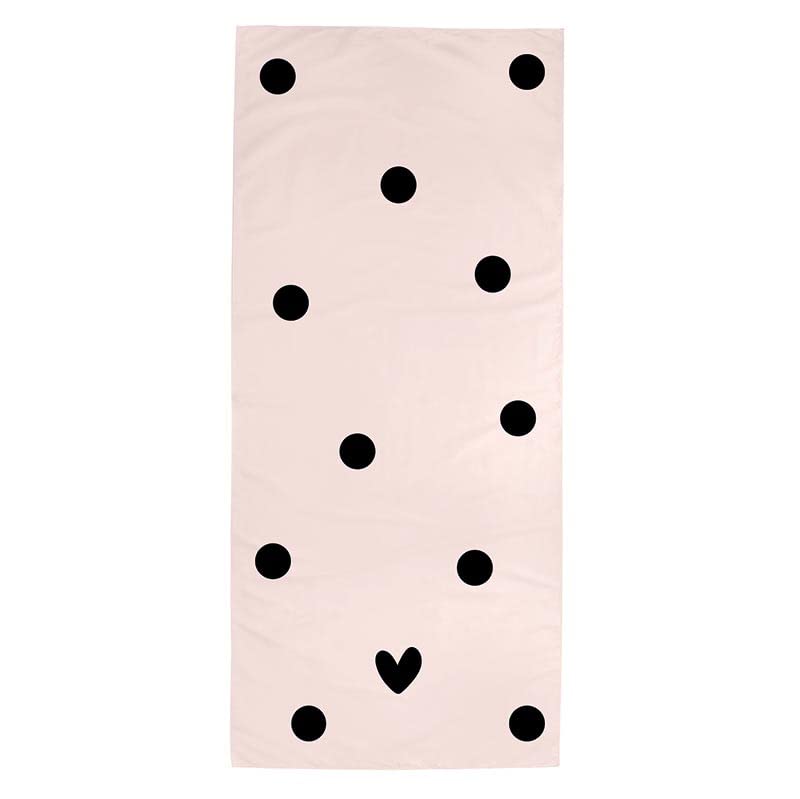 Bella Sleep + SpaBeach Ultra Absorbent Quick Dry Towel, 78" x 35", Dots