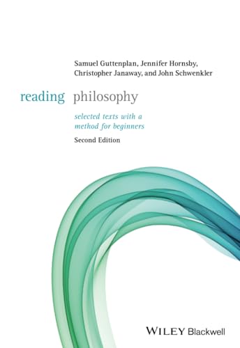 Book cover of Reading Philosophy: Selected Texts with a Method for Beginners