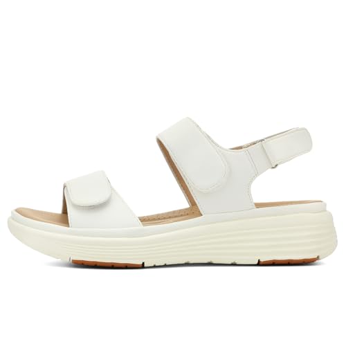 Image of UBFEN Womens Platform Sandals Wedge Walking Comfortable Casual Adjustable Strap Lightweight Open Toe
