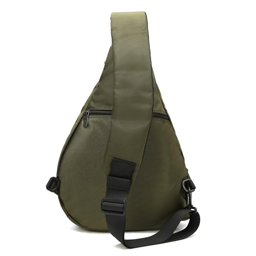 Large Sling Backpack, Sling Chest Bag Shoulder Crossbody Daypacks Fits 14.1-Inch Laptop for Travel Outdoor Men Women