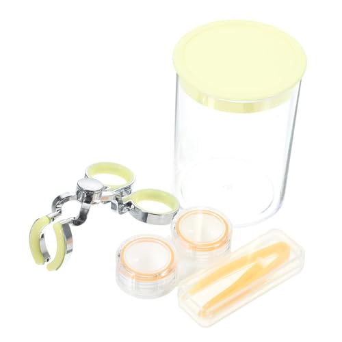 Rimuovi-attrezzi Portatile Stick E Applicatori Sicuri Giallo Compatto Per Viaggio