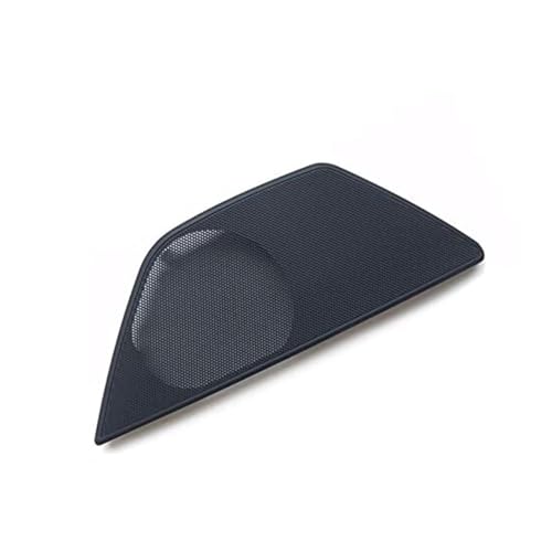 BLBNEZBZTY LHD Interior Front Door Horn Loudspeaker Sound O Cover for BMW 5 Series F10 F11 F18 520 523 525 530 Interior Door Handle Covers(Black)