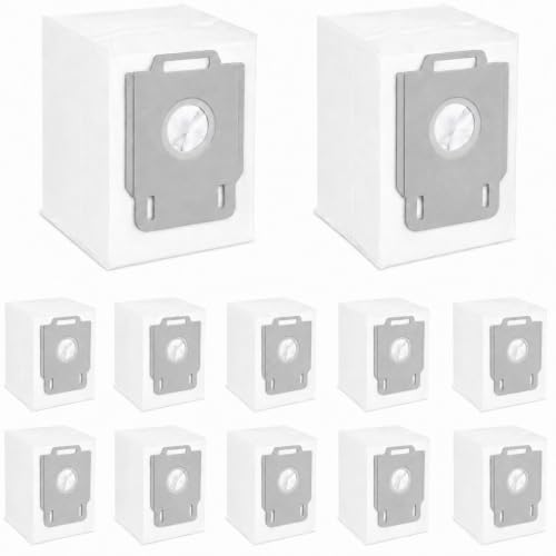 Image of KGC 12 Pack Vacuum Bags for iRobot Roomba is j Series Robot Vacuum | Replacement Bags Fits i1+,i3+,i4+,i6+j6+,i7+j7+,i8+,s9+,Multi-Layer Filtration Disposable Dust Bags