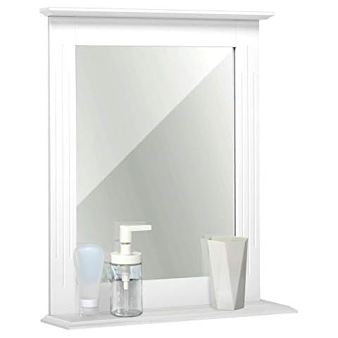 Mondeer Eco-Friendly Bathroom Mirror with Shelf Cover