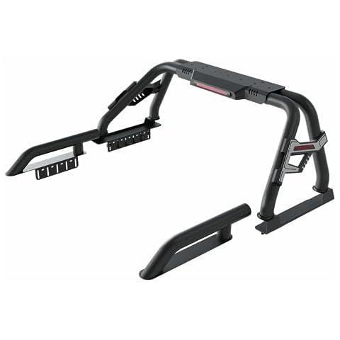 TKMAUTO Black SRB005 Sport Bar Roll Bar with Side Rails (Mid-Size Trucks) Cover