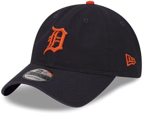 Casquette New Era MLB Detroit Tigers 9TWENTY coton bleu marine alternate 2