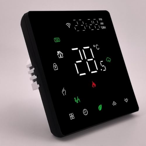 Contrôleur de température numérique programmable haute précision noir