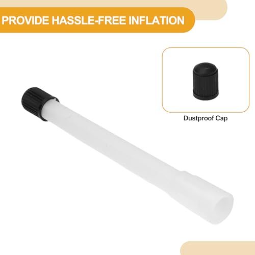 Image of 10pcs 95mm Tire Valve Extension Universal Plastic 180 Degree Tyre Valve Inflation Adapter for Car Motorcycle RV Truck Bike