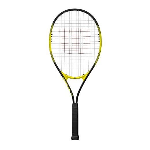 Wilson Energy XL Tennis Racket, Noir/Jaune, 4-3/8" (3)
