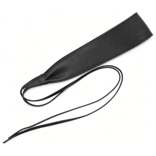 Image of FASHIONGEN - Woman Italian leather Obi belt, CASSIANE