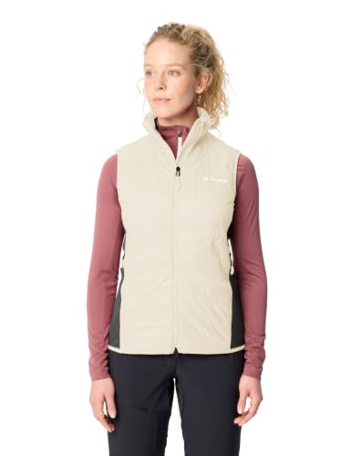VAUDE Sesvenna Vest IV für Damen, wasserabweisend, warm, ecru, 36 – Ansicht 3