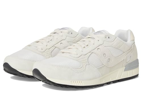 Image of Saucony Unisex Shadow 5000 Sneaker, White, 7.5 Medium