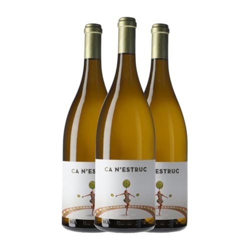 Ca N'Estruc Xarel·lo Catalunya Botella Magnum 1,5 L Vino blanco (Caja de 3 Botella Magnum de 1,5 L)