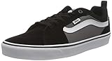 vans skateboard schuhe Pflegeleicht Vans Herren Filmore Suede/Canvas Sneaker, Schwarz ((Suede Canvas) Black/Pewter T2J), 43 EU