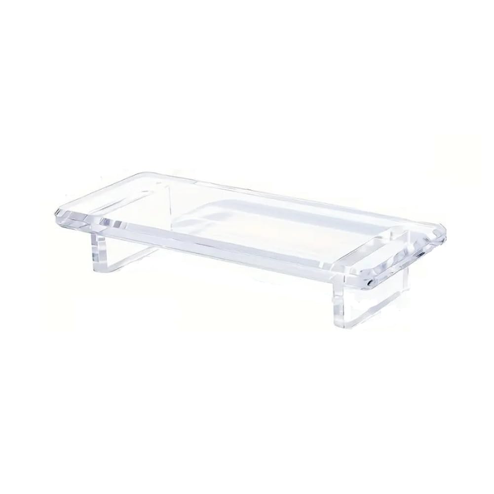 IJSDNVJNDX Kitchen and Bathroom Countertop Decor- Acrylic Bathroom Counter Tray:Water- Vanity Perfect for Soap Dish Storage