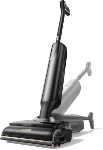 Mova M50 Ultra aspirateur Eau et poussière, 22kPa, Bras robotisé 0 écart, poignée Pliable et Extensible, Glisse Avant-arrière Intelligente, Lavage...