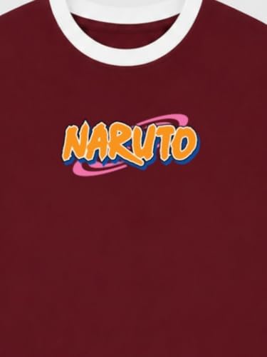 Image of Nap Chief Kids Cotton Naruto Print Co-Ord Set for Boys & Girls | Half Sleeve T-Shirt & Shorts Set | Soft Casual Summer Wear