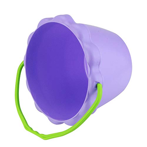 Oopsu 5 Pack 6\'\' 1.5 L Candy Color Plastic Small Buckets, Small Sand Pail Beach Toy(at Least 4 Colors) - Thumbnail 3