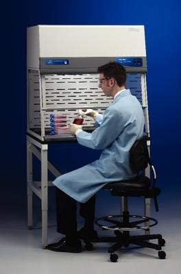 LABCONCO/BUCHLER 3980402 Purifier Class I and HEPA-Filtered Safety 4 Foot Enclosure with Air Flow Monitor, 48" Sash Opening, 115V, 60 Hz, 47.75" W x 37.1" D x 28.6" H