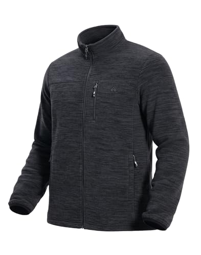 Pioneer Camp Men's Lightweight Windproof Fleece Jacket