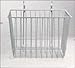 RackEm Racks 5084-W 12 in. H x 12 in. W x 8 in. D Wire Basket - White