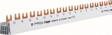 Busch-Jaeger Hager Quickbusbar Kamrail KDN451E