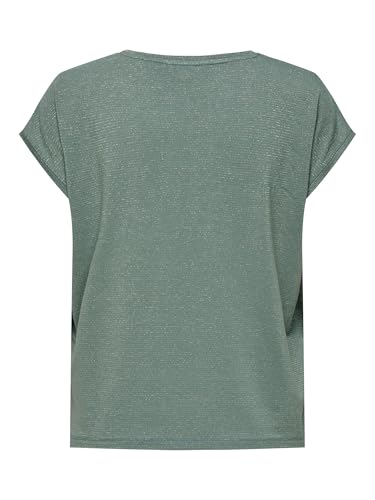 ONLY Onlclaudia S/S Glitter Stripe Top JRS – Ansicht 4