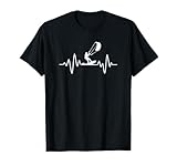 Kitesurfing Herzschlag I Love Surfing Kitesurfer T-Shirt