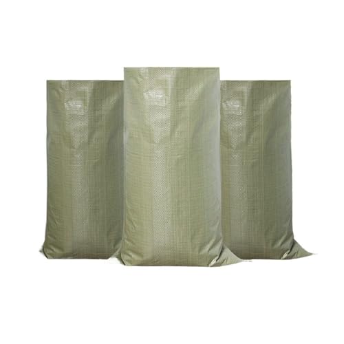 25 Sacos para Escombros 60cmx80cm, Saco de Escombros perfectos, para Arena, Tierra, Jardin, Construcción y Hojas