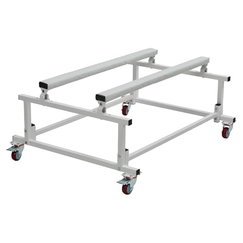 GarveeLife Watercraft PWC Dolly 1000 LB Capacity Boat Jet Ski Stand Boat Storage Trailer Cart Adjustable with 4 Brakes Casters