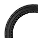 16x2.5 Solid Tire for E-for Bike,16 inch Puncture Proof Electric for Bike Tire,Anti-Flat Rubber Tyre with Strong Grip,Compatible with 16 * 2.50 Inch Wheels,Black
