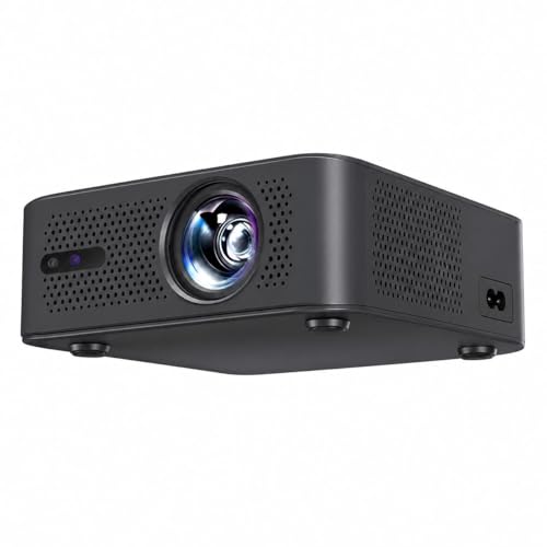 Image of Reysol Projector | 4K decoding | Native 1080P | WiFi | Miracast | Brighter 25000 lumens | Auto Focus (Speaker /Wireless /Remote Controller) Portable Projector
