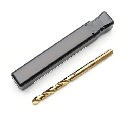 Image of TEMO 1 pc 3 /16 Inch M35 Stepped Point Jobber Drill Bit, Easy Boost Twist Drill Bit Set for Acrylic Metal, Steel, Wood, Plastic