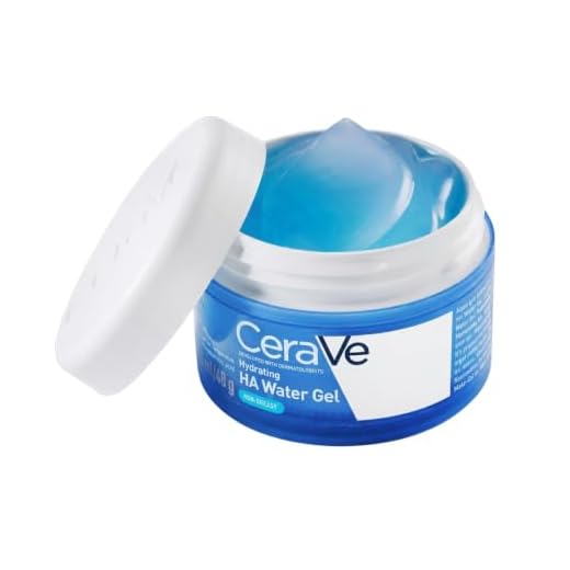 CeraVe Hydrating Hyaluronic Acid Water Gel Moisturizer for Face, 1.7oz