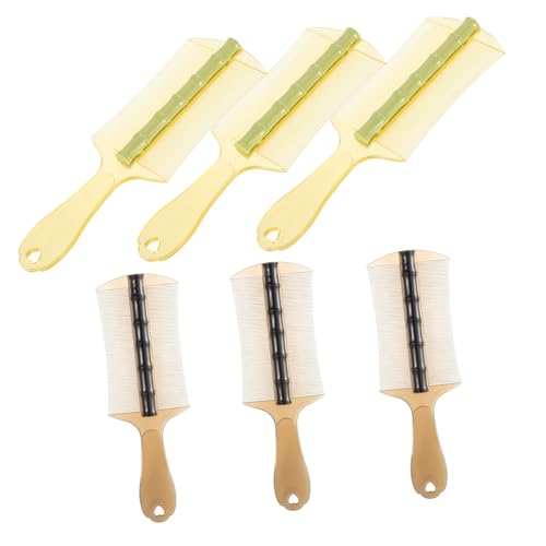 SHERCHPRY 6piezas Peines Anticaspa Unidades Peine Chino Caspa Fino Mango Cepillo Para Eliminar Liendres Herramienta De Para Color