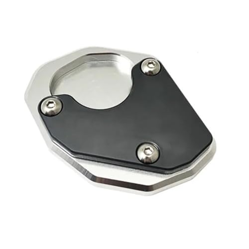 Extension de béquille latérale Trident 660 plaque d'agrandissement de support moto en alu