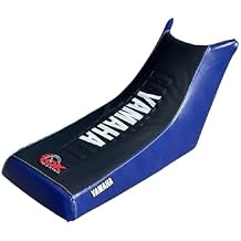 Seat Cover Compatible Fit for 1986-2004 Warrior 350 Seat Cover Warrior ATV Blue Side/Black Top