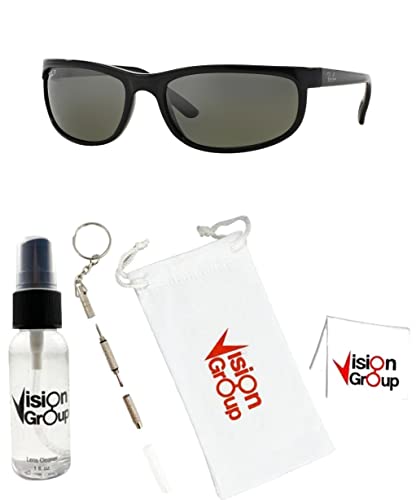 Ray-Ban RB2027 Predator 2 Sunglasses + Vision Group Accessories Bundle2
