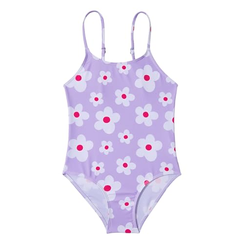 Image of Zando Girls Bathing Suit Size 2-10 Years - Cute Toddler Swimsuit Girl Adjustable One Piece Swimwear for Summer Beach Wear