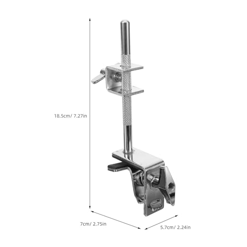 Soporte de Abrazadera para Cowbell para Kit de Batería con Alta Fuerza de Sujeción y Construcción Metálica miniatura 6