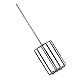 Groundbait Mixer, Mixing Tackles Zubehör 11 Klingen Robust zum Backen