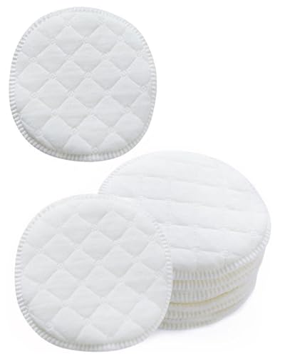 TOZBLEU 20 pcs coussinets lavables,Coussinets d'allaitement en bambou biologique,Coussinet d'allaitement pour la maternité,Protège & absorbes Les pertes de...