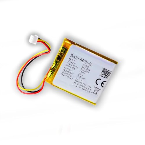 Batteria per baby monitor GHB, BOIFUN, Luvion Babyfon ecc. (tipo B)