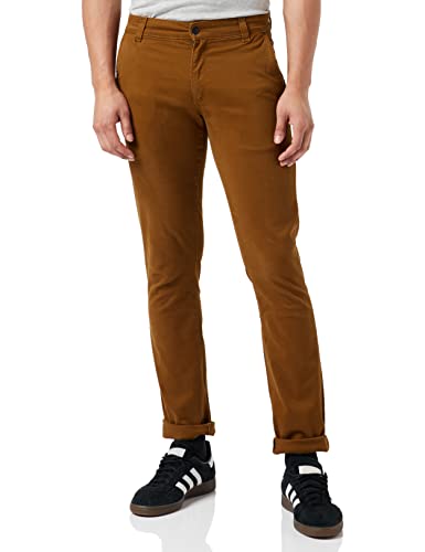Pantalon chino décontracté homme James Harvest Officer droit stretch