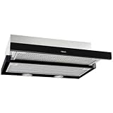 TEKA 8421152146194 Campana CNL 6415 B Estraibile Nera 2 Motori ECOPOWER