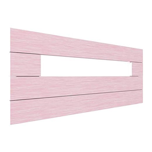 LA WEB DEL COLCHON - Cabecero de Madera Rústico Toscana para Cama de 80 (90 x 44 cms.) Rosa Palo | Cabeceros Madera | Dormitorio Matrimonio | Cabezal Cama |Estilo nórdico