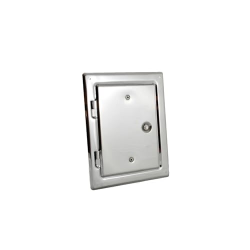 Kamin Schornstein Edelstahltür - Reinigungstür 300 x 200 mm