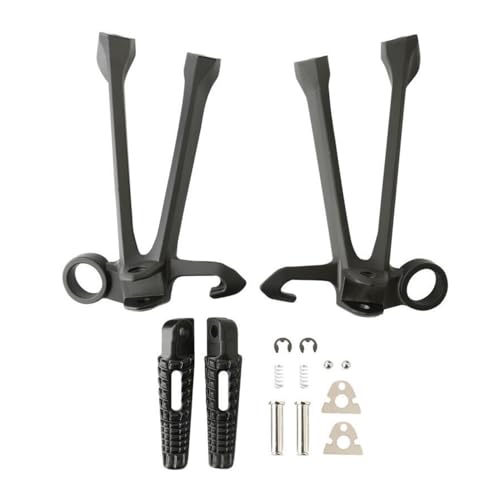 Repose-pieds arrière moto pour GSXR 1000 2009-2011 | Support de rechange noir