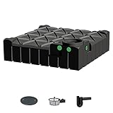 REGENTA Regenwassertank Flachtank Zisterne 3000 Liter Garten inkl. Filter mit Zubehör